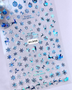 Sticker hologramm Merry Christmas
